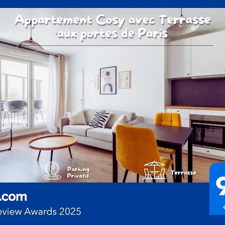 Appartement Cosy Avec Terrasse Aux Portes De Paris Villejuif Ngoại thất bức ảnh