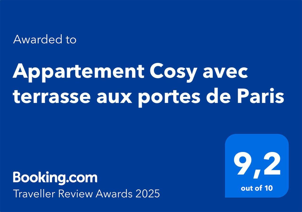 Appartement Cosy Avec Terrasse Aux Portes De Paris Villejuif Ngoại thất bức ảnh